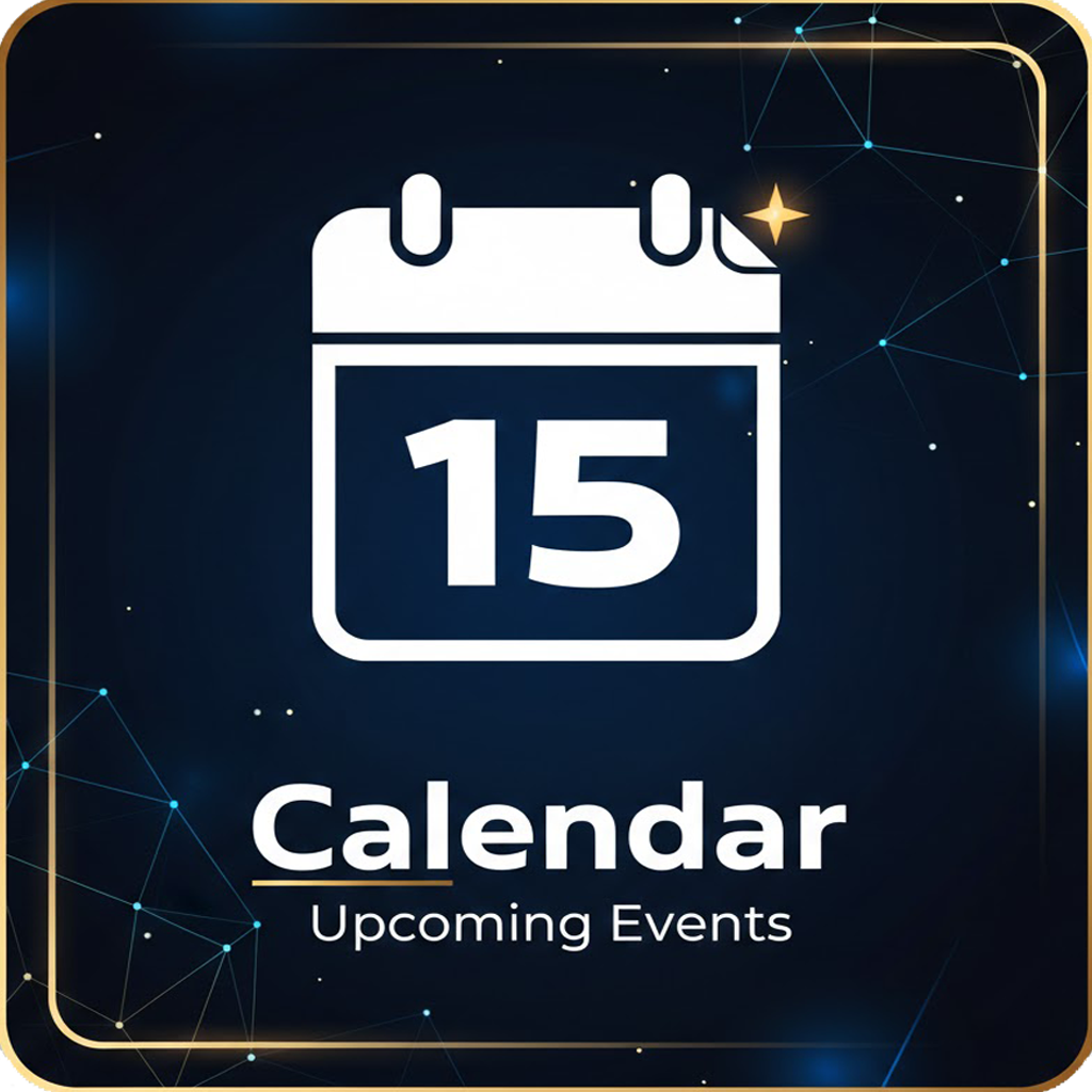Calendar - Upcoming Events