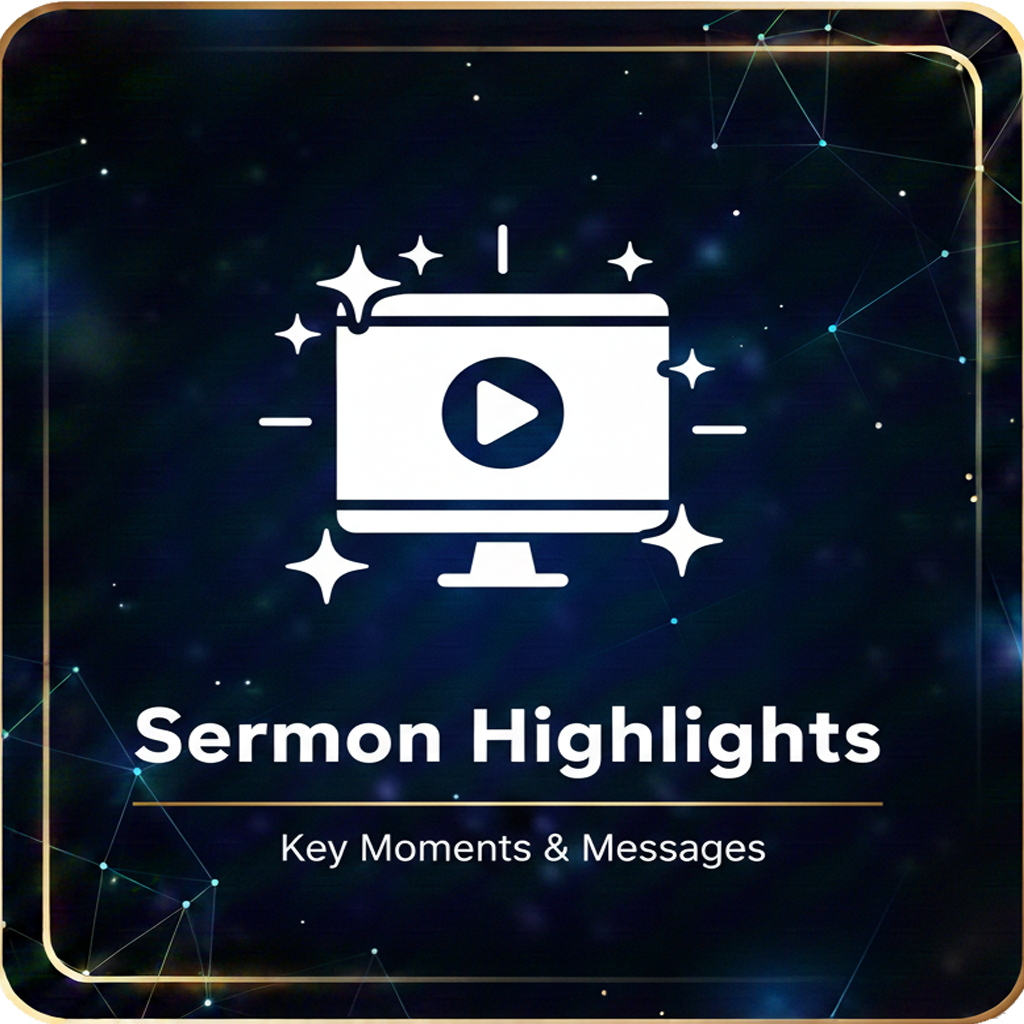 Sermon Highlights - Watch Featured Messages